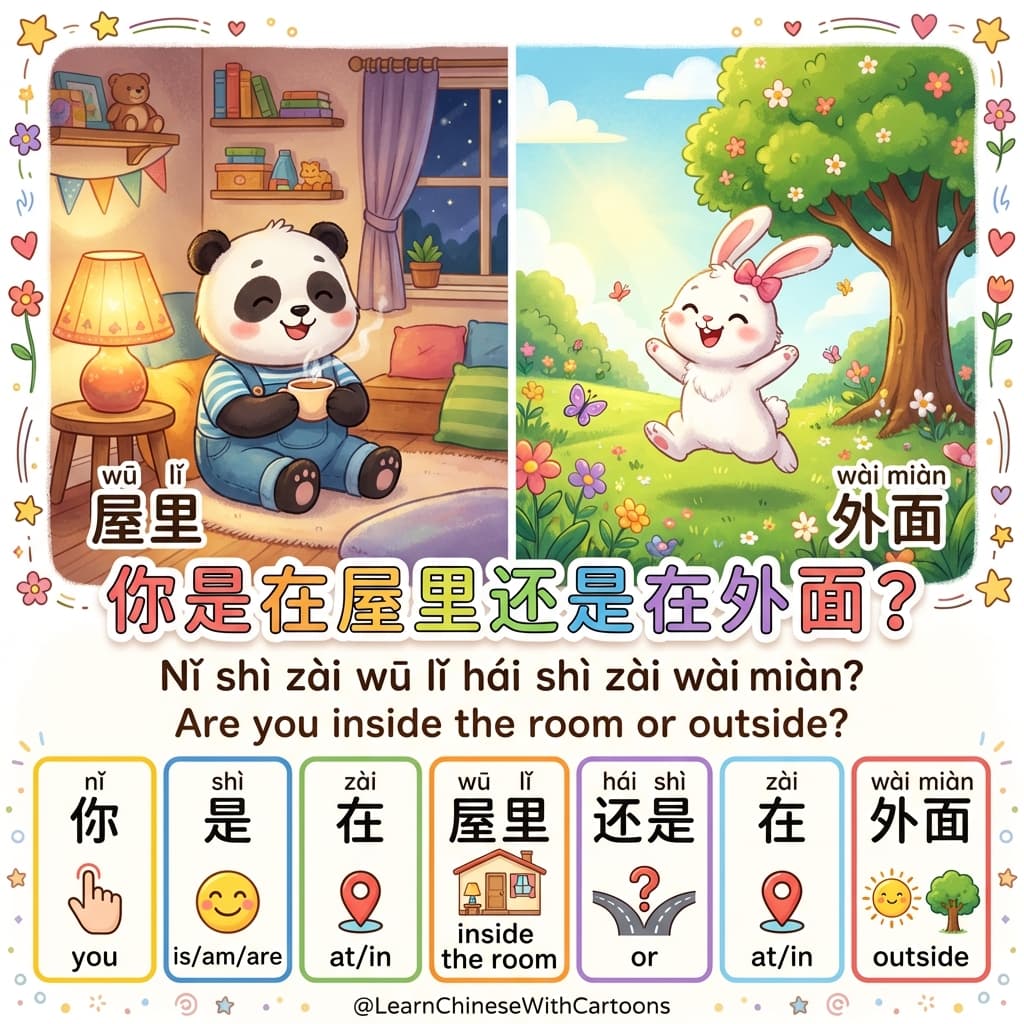 A mysterious person in a traditional Chinese room looking at a glowing window